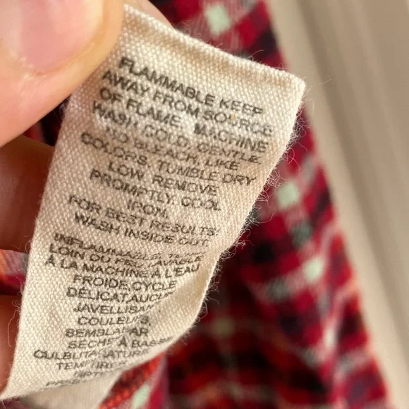 Woolrich Pemberton flannel Button Down Shirt Women’s Size Small Cotton Plaid - Picture 6 of 6